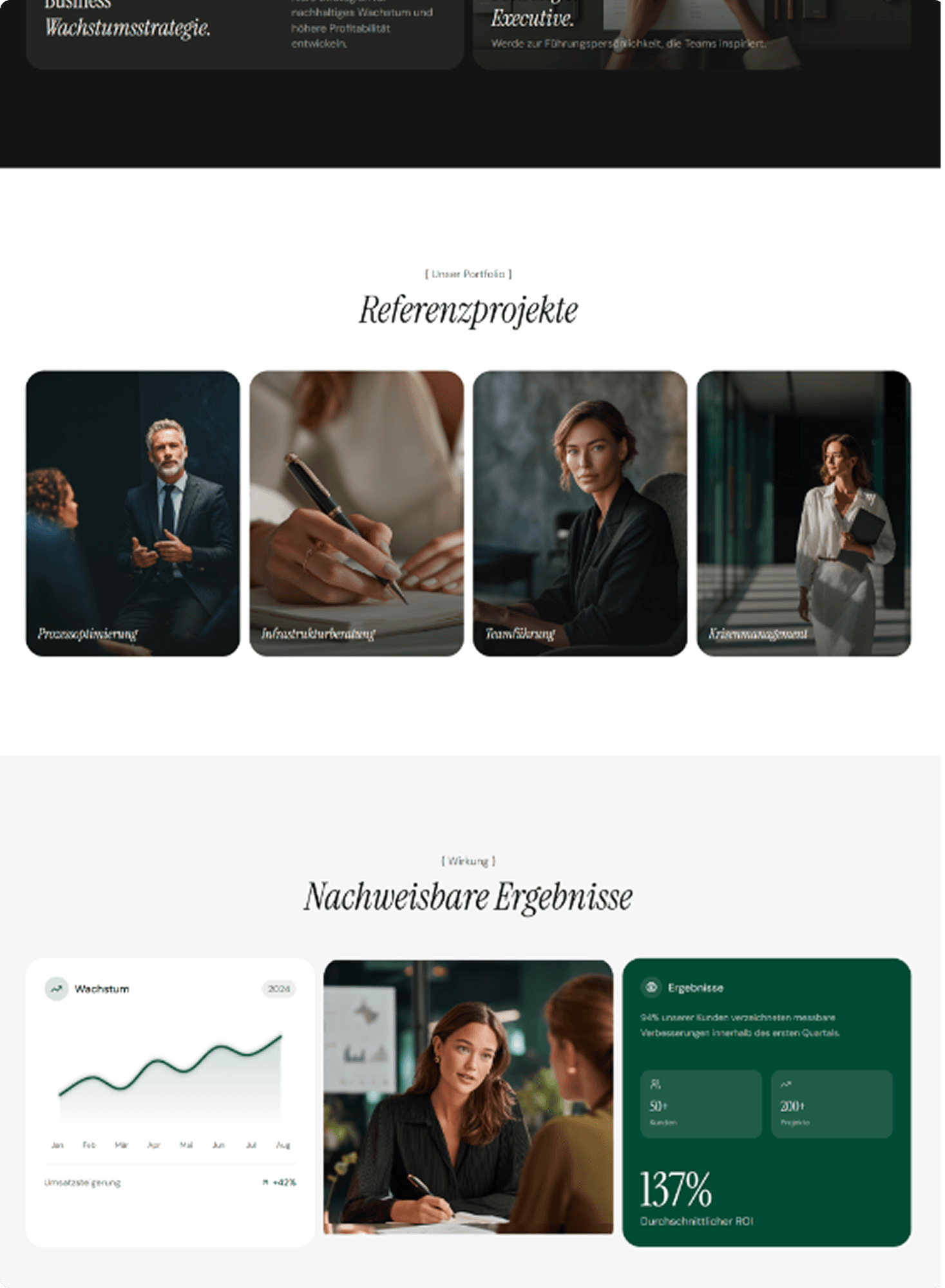 Business Consulting Website